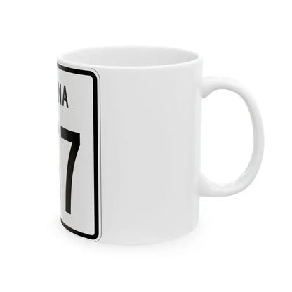 Indiana 367 1955 (Indiana) (Road Sign) White Coffee Mug - Go Mug Yourself