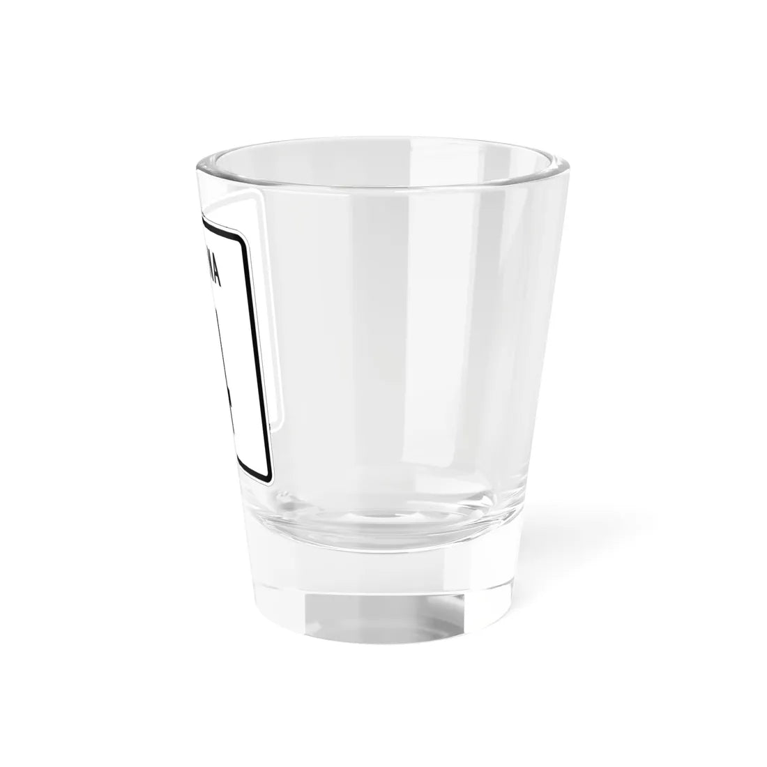 Indiana 4 (Indiana) (Road Sign) Shot Glass 1.5oz - Go Mug Yourself
