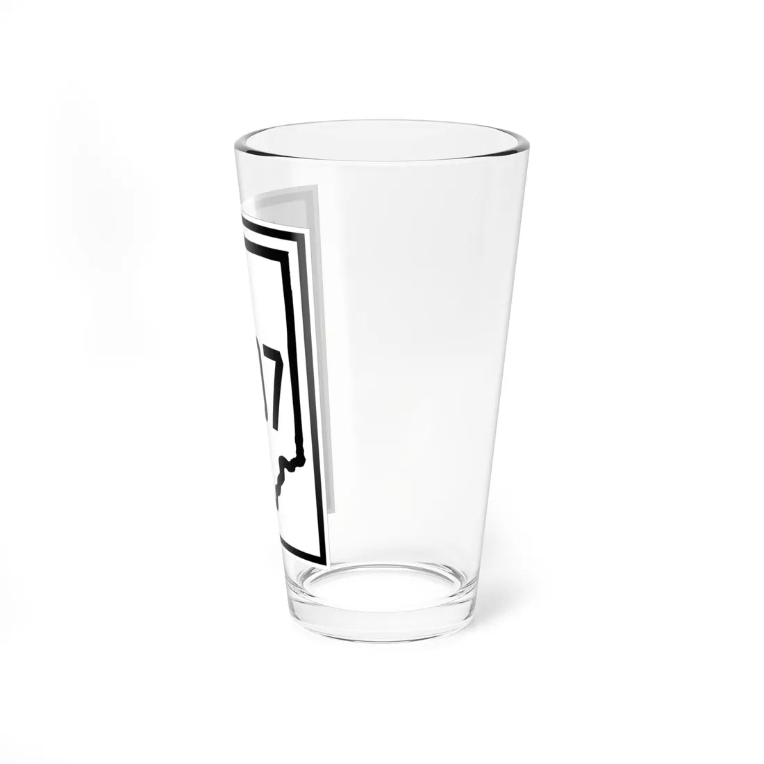Indiana 407 1926 (Indiana) (Road Sign) Pint Glass 16oz - Go Mug Yourself