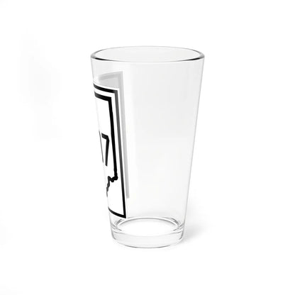 Indiana 407 1926 (Indiana) (Road Sign) Pint Glass 16oz - Go Mug Yourself