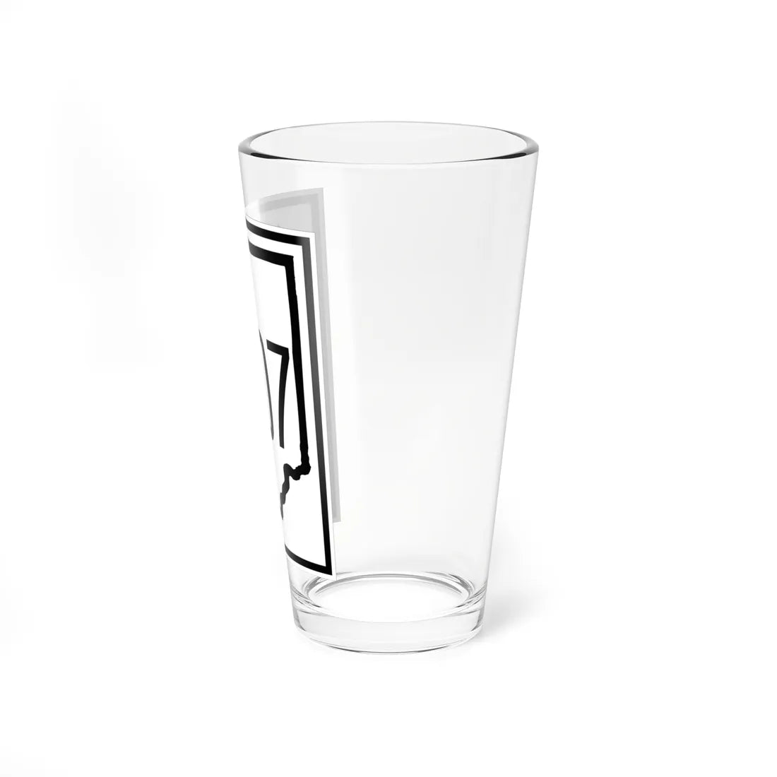 Indiana 407 (Indiana) (Road Sign) Pint Glass 16oz - Go Mug Yourself