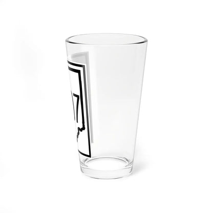 Indiana 407 (Indiana) (Road Sign) Pint Glass 16oz - Go Mug Yourself