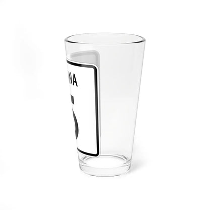 Indiana 5 1955 (Indiana) (Road Sign) Pint Glass 16oz - Go Mug Yourself