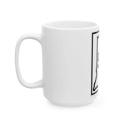 Indiana 527 1926 (Indiana) (Road Sign) White Coffee Mug - Go Mug Yourself