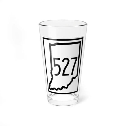 Indiana 527 (Indiana) (Road Sign) Pint Glass 16oz 16oz - Go Mug Yourself