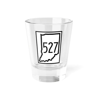 Indiana 527 (Indiana) (Road Sign) Shot Glass 1.5oz 1.5oz - Go Mug Yourself