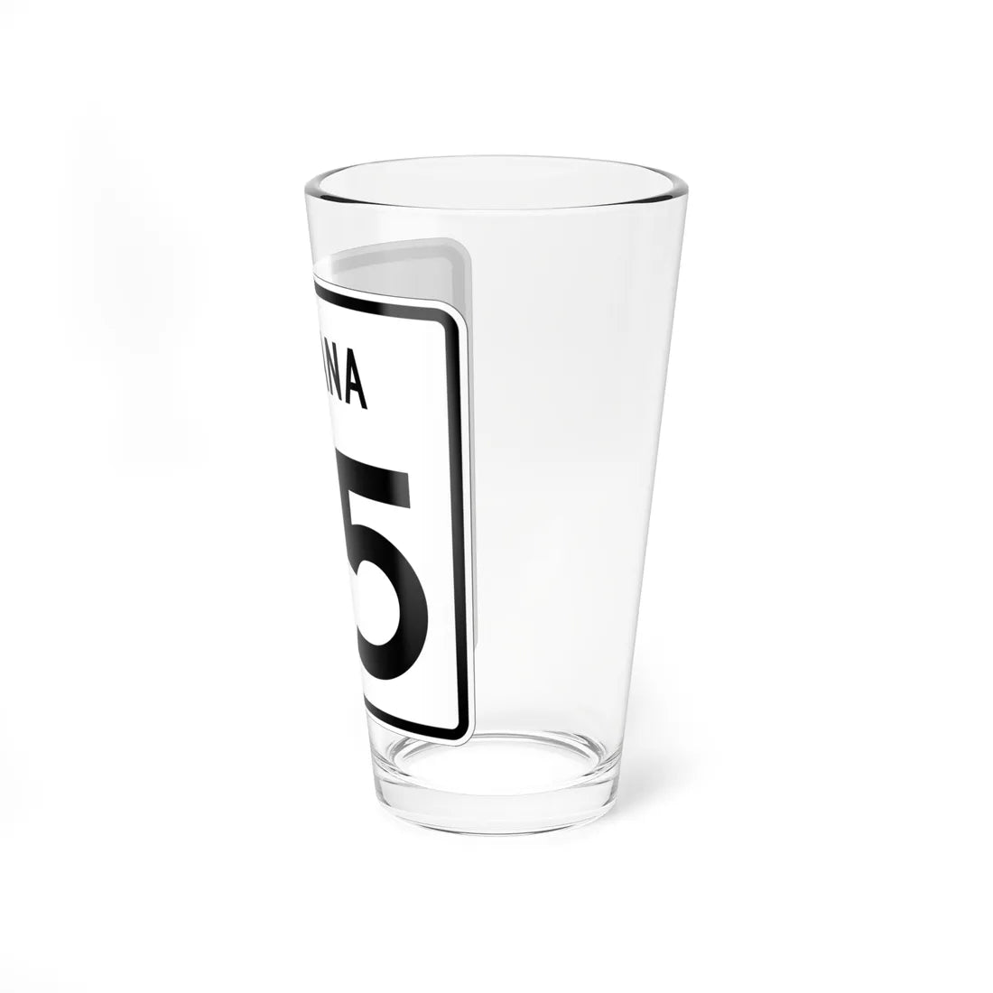 Indiana 55 (Indiana) (Road Sign) Pint Glass 16oz - Go Mug Yourself