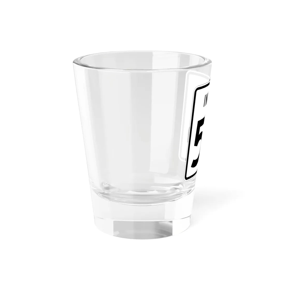 Indiana 55 (Indiana) (Road Sign) Shot Glass 1.5oz - Go Mug Yourself