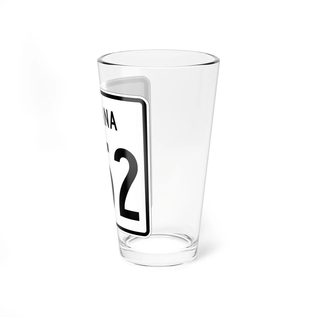 Indiana 552 1955 (Indiana) (Road Sign) Pint Glass 16oz - Go Mug Yourself