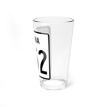 Indiana 552 1955 (Indiana) (Road Sign) Pint Glass 16oz - Go Mug Yourself