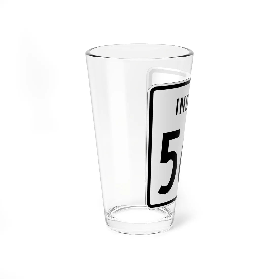 Indiana 562 1955 (Indiana) (Road Sign) Pint Glass 16oz - Go Mug Yourself