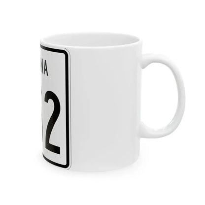 Indiana 562 1955 (Indiana) (Road Sign) White Coffee Mug - Go Mug Yourself