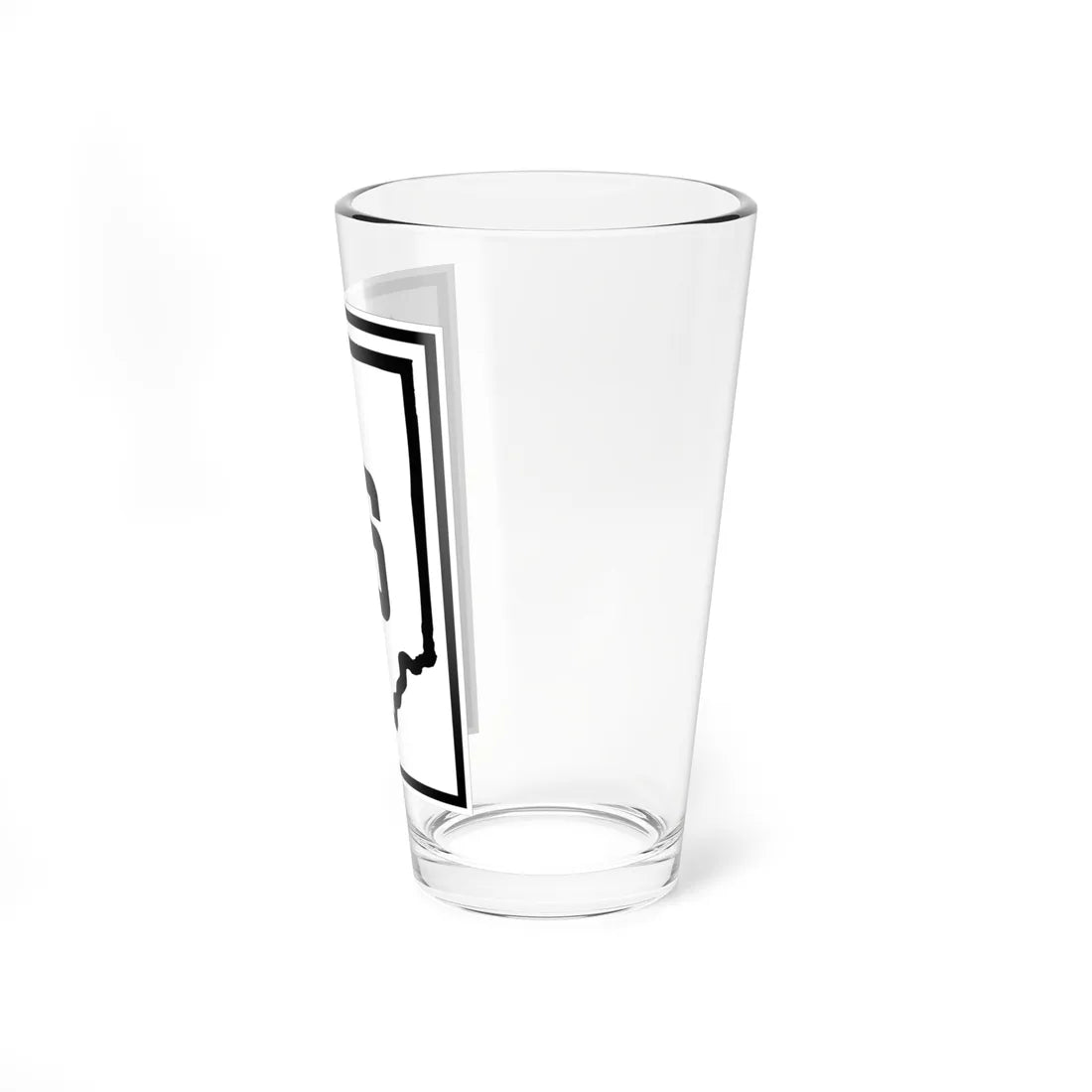 Indiana 6 1926 (Indiana) (Road Sign) Pint Glass 16oz - Go Mug Yourself