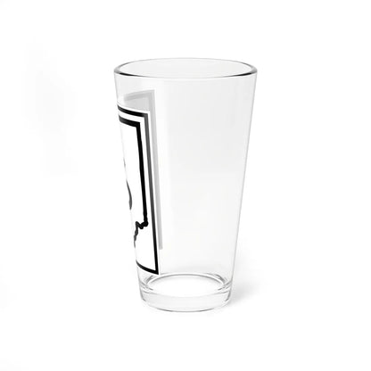 Indiana 6 (Indiana) (Road Sign) Pint Glass 16oz - Go Mug Yourself
