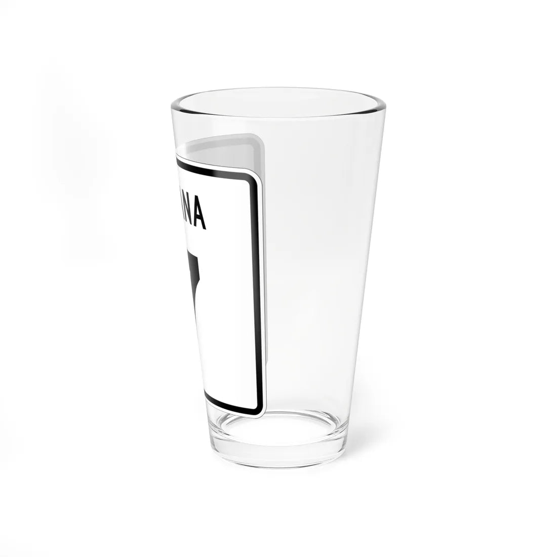 Indiana 7 1955 (Indiana) (Road Sign) Pint Glass 16oz - Go Mug Yourself