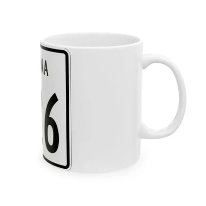 Indiana 726 1955 (Indiana) (Road Sign) White Coffee Mug - Go Mug Yourself