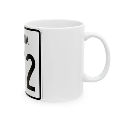 Indiana 762 1955 (Indiana) (Road Sign) White Coffee Mug - Go Mug Yourself
