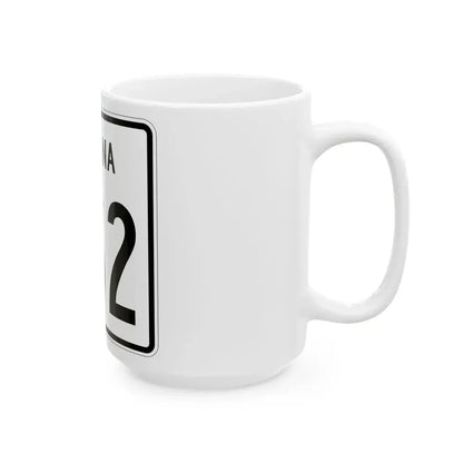Indiana 762 1955 (Indiana) (Road Sign) White Coffee Mug - Go Mug Yourself