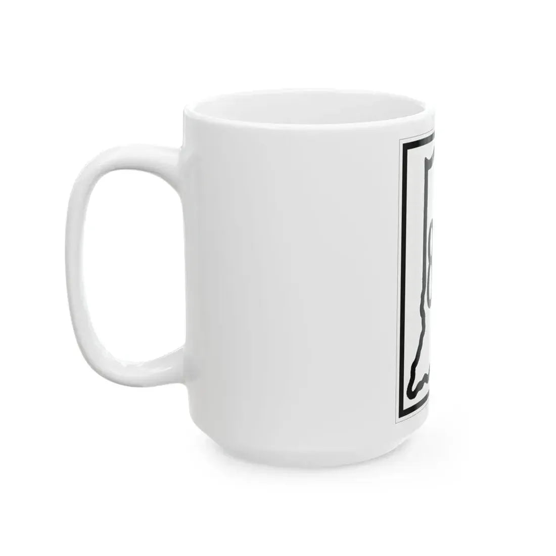 Indiana 829 1948 (Indiana) (Road Sign) White Coffee Mug - Go Mug Yourself