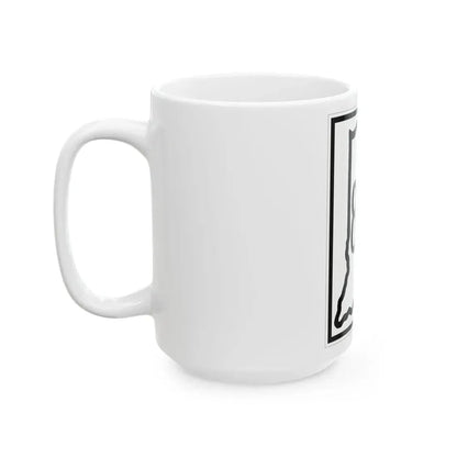 Indiana 829 1948 (Indiana) (Road Sign) White Coffee Mug - Go Mug Yourself
