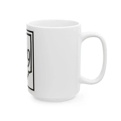 Indiana 829 1948 (Indiana) (Road Sign) White Coffee Mug - Go Mug Yourself