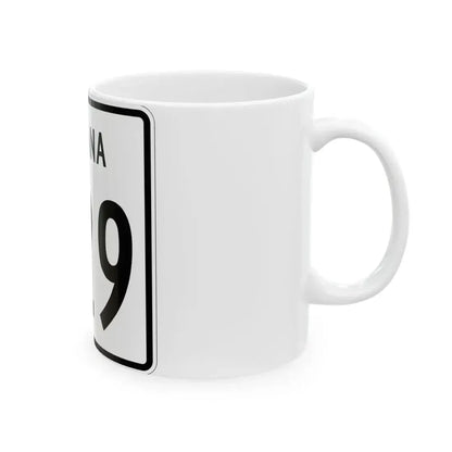 Indiana 829 1955 (Indiana) (Road Sign) White Coffee Mug - Go Mug Yourself