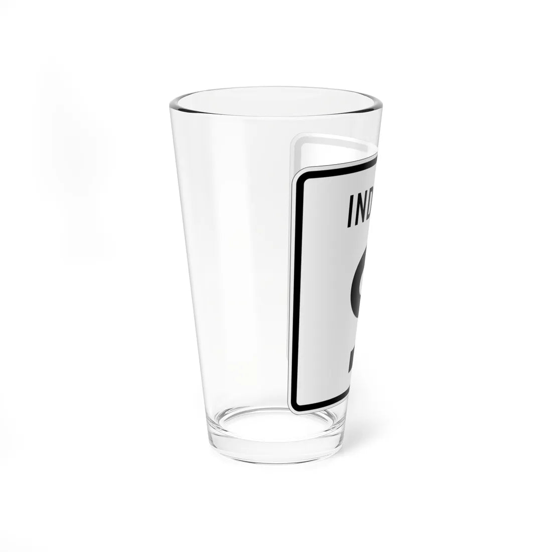 Indiana 9 1955 (Indiana) (Road Sign) Pint Glass 16oz - Go Mug Yourself