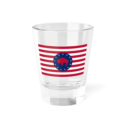 Indiana State Flag Proposal 3 (India) Shot Glass 1.5oz 1.5oz - Go Mug Yourself