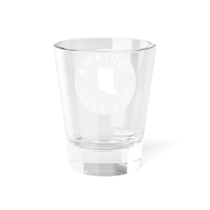 Indiana Toll Road logo 1968 (Indiana) (Road Sign) Shot Glass 1.5oz - Go Mug Yourself