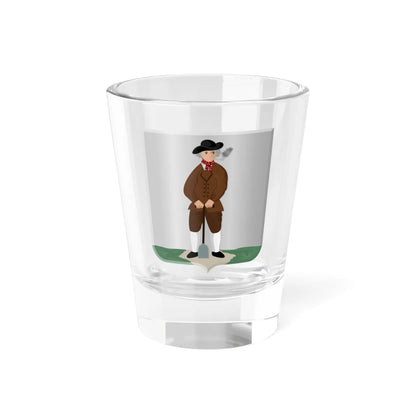 Indijk wapen HRvA (Netherlands) (Coat of Arms) Shot Glass 1.5oz 1.5oz - Go Mug Yourself