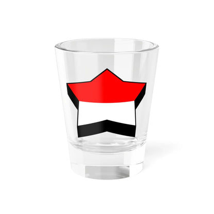 Indo star flag (Indonesia) Shot Glass 1.5oz 1.5oz - Go Mug Yourself