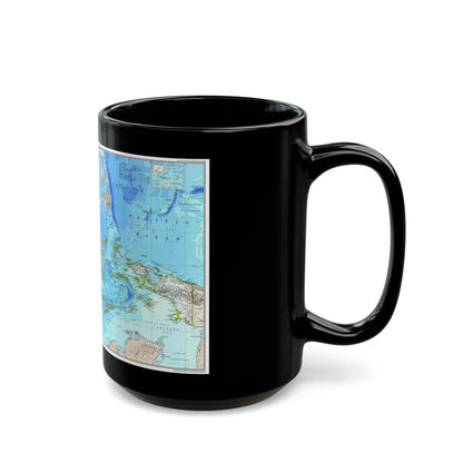 Indonesia 1 (1996) (Map) Black Coffee Mug-Go Mug Yourself