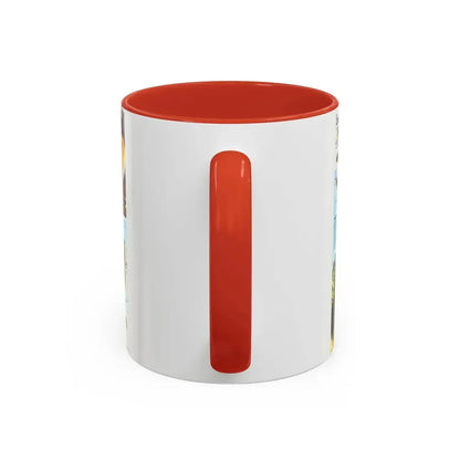 Indonesia 2 (1996) (Map) Accent Coffee Mug - Go Mug Yourself