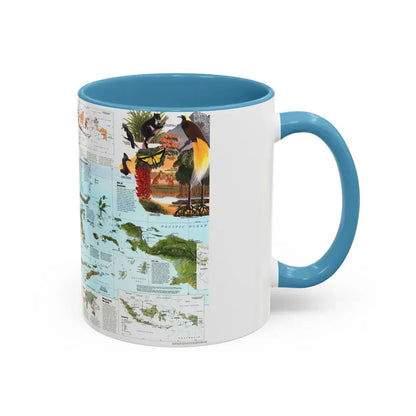 Indonesia 2 (1996) (Map) Accent Coffee Mug - Go Mug Yourself