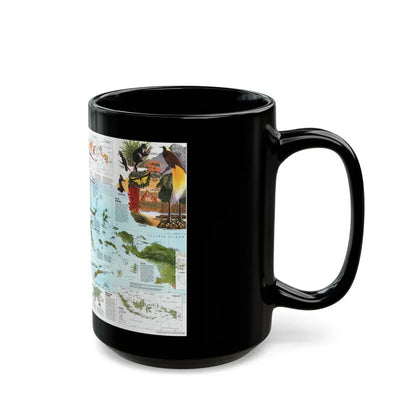 Indonesia 2 (1996) (Map) Black Coffee Mug - Go Mug Yourself