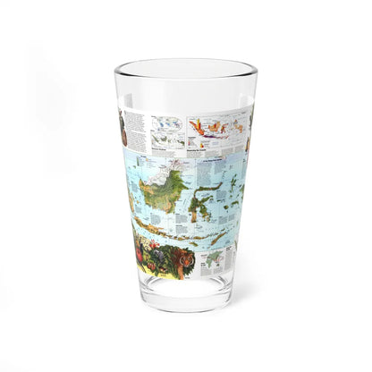 Indonesia 2 (1996) (Map) Pint Glass 16oz-16oz-Go Mug Yourself