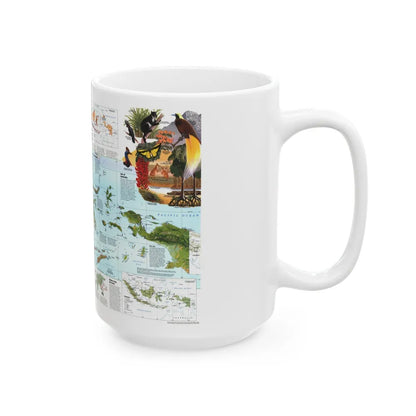 Indonesia 2 (1996) (Map) White Coffee Mug-Go Mug Yourself