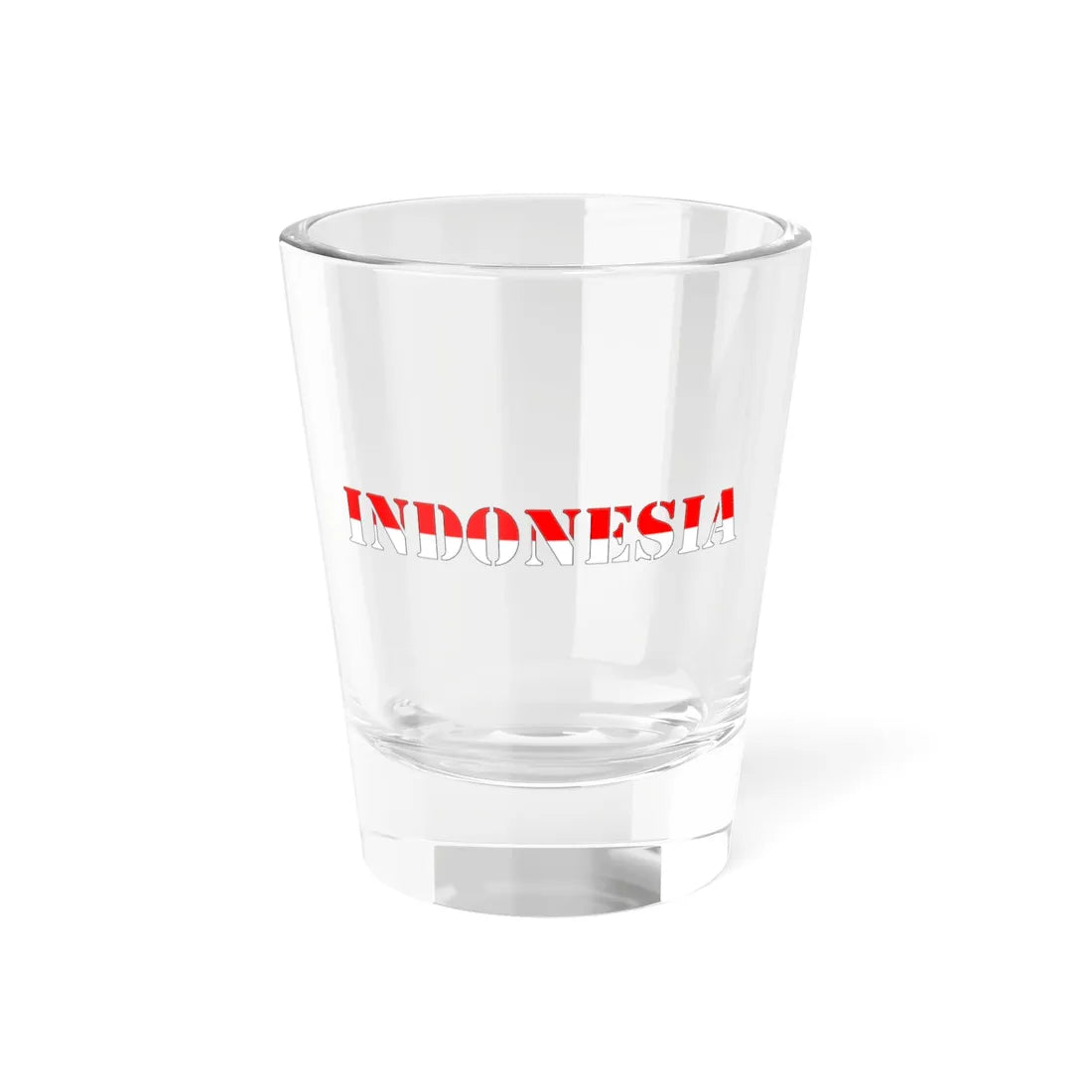 Indonesia Merah Putih (Indonesia) Shot Glass 1.5oz 1.5oz - Go Mug Yourself