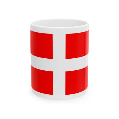 Indonesian George Cross (Indonesia) White Coffee Mug 11oz - Go Mug Yourself