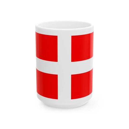 Indonesian George Cross (Indonesia) White Coffee Mug 15oz - Go Mug Yourself