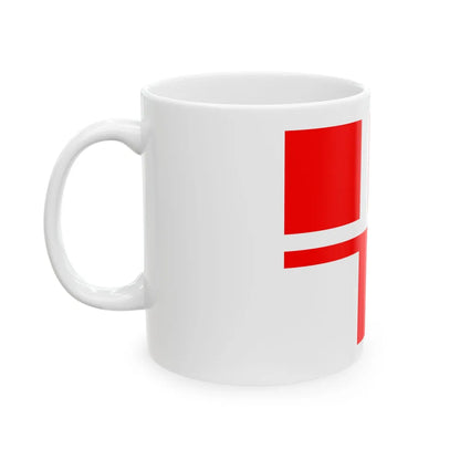 Indonesian Nordic Cross (Indonesia) White Coffee Mug - Go Mug Yourself
