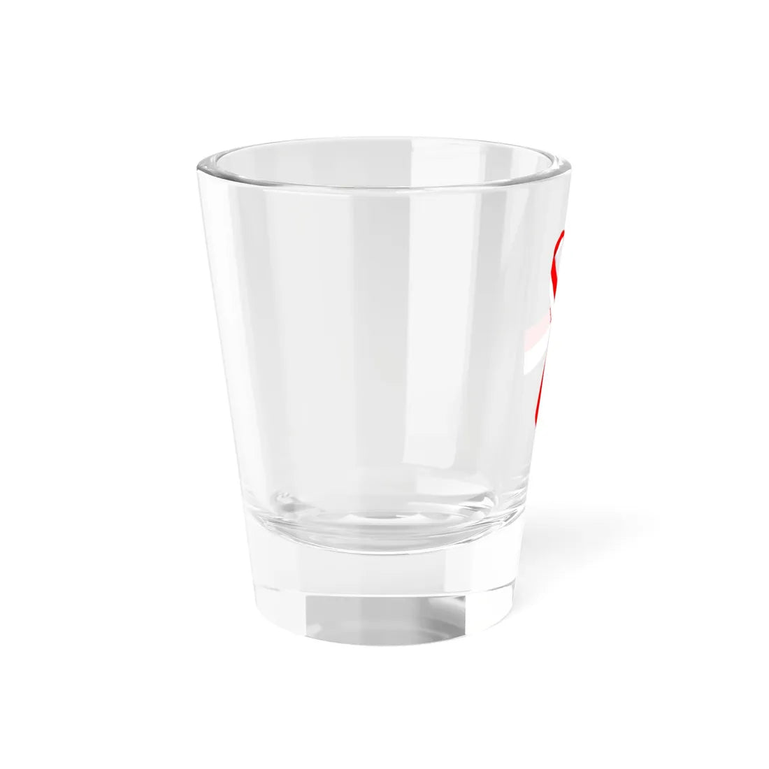Indonesian Red-White ribbon (Indonesia) Shot Glass 1.5oz - Go Mug Yourself