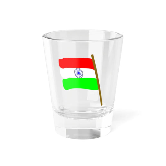 Indtricolor (India) Shot Glass 1.5oz 1.5oz - Go Mug Yourself