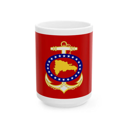 Infanteria de Marina RD (Dominica) White Coffee Mug 15oz - Go Mug Yourself