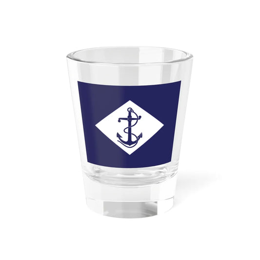 Infantry battalion flag of the U.S. Navy (United States) Shot Glass 1.5oz 1.5oz - Go Mug Yourself
