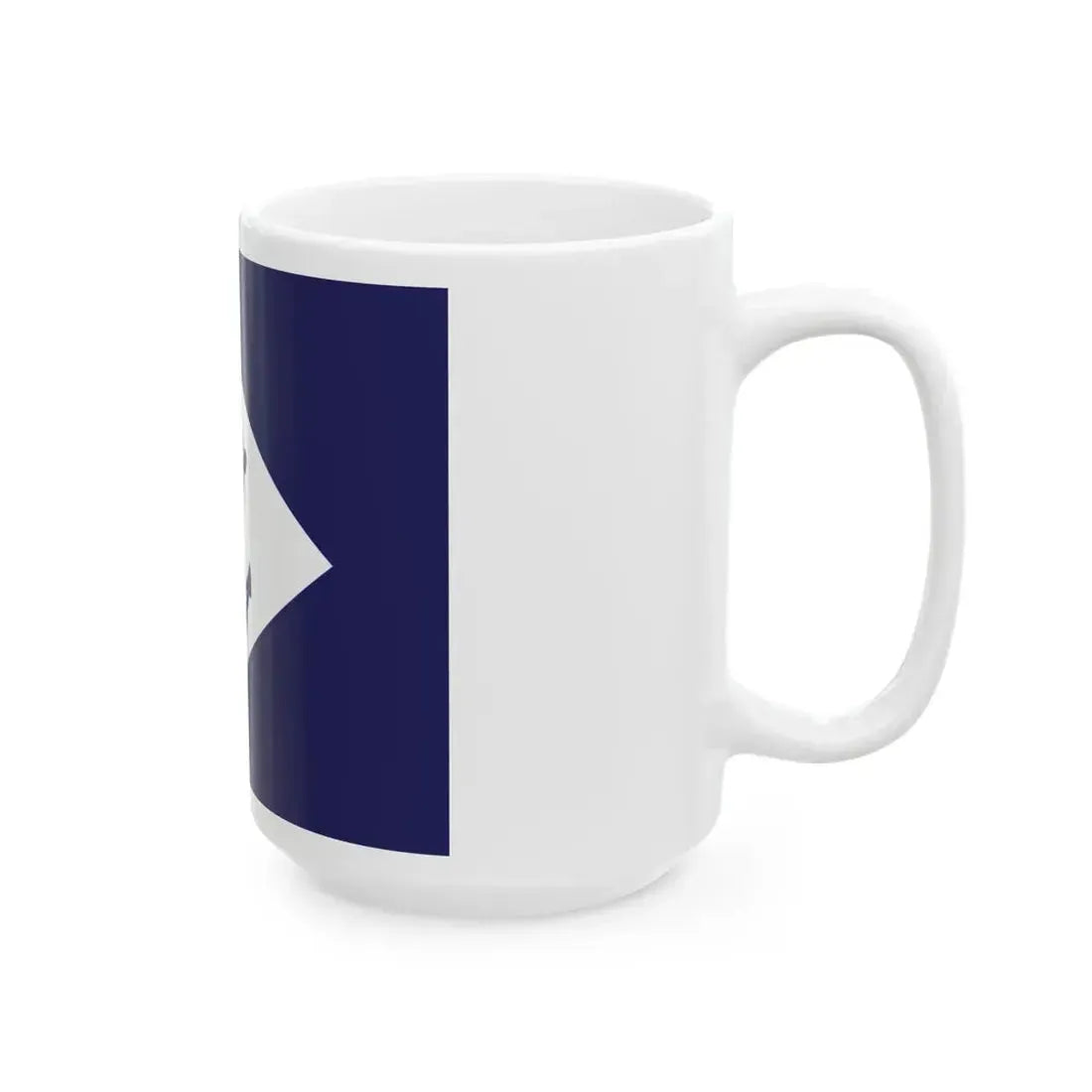 Infantry battalion flag of the U.S. Navy (United States) White Coffee Mug - Go Mug Yourself