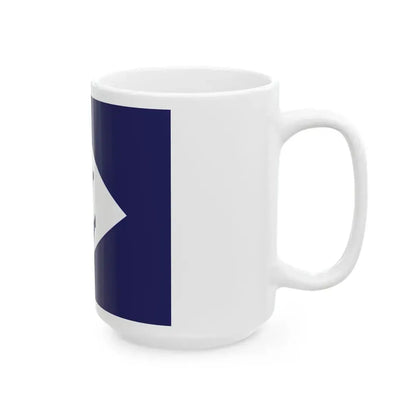 Infantry battalion flag of the U.S. Navy (United States) White Coffee Mug - Go Mug Yourself