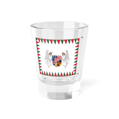 Infantry Colour of the Hungarian Defence Forces 1945 (Hungary) Shot Glass 1.5oz 1.5oz - Go Mug Yourself