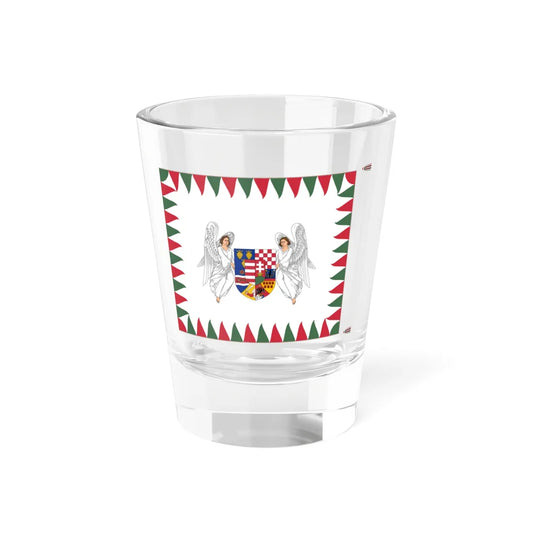 Infantry Colour of the Hungarian Defence Forces 1945 (Hungary) Shot Glass 1.5oz 1.5oz - Go Mug Yourself