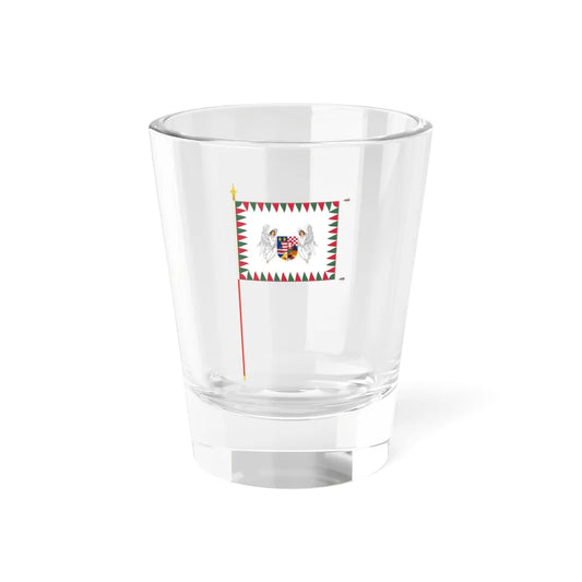 Infantry Colour of the Hungarian Defence Forces 1945 with staff (Hungary) Shot Glass 1.5oz 1.5oz - Go Mug Yourself